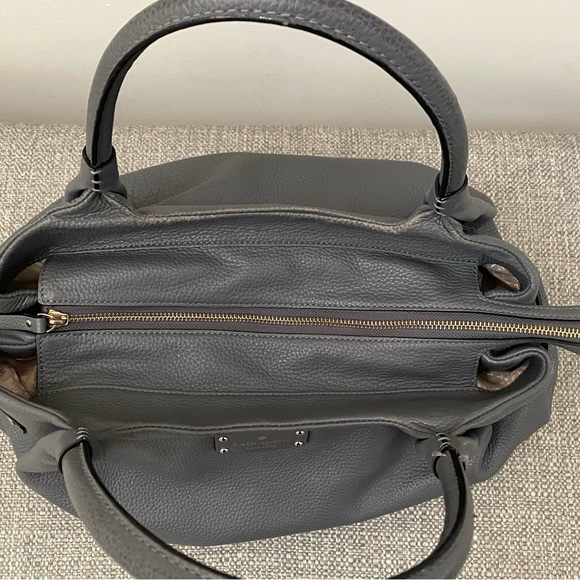 Kate Spade Bag-Gray Leather - Picture 4 of 4